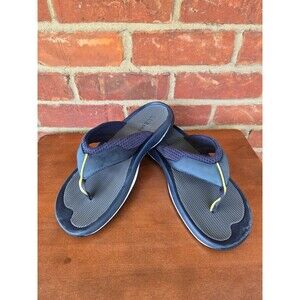 LL Bean mens Flip Flops sandals Gray size 10